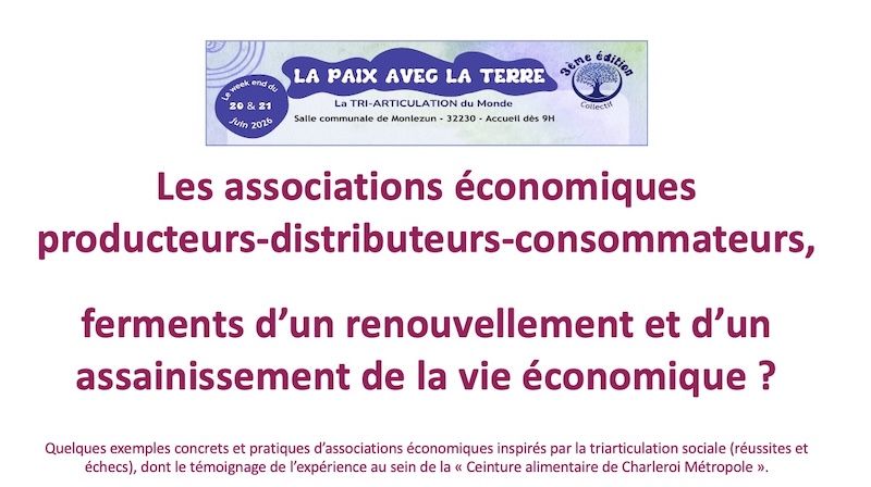 Associations économiques